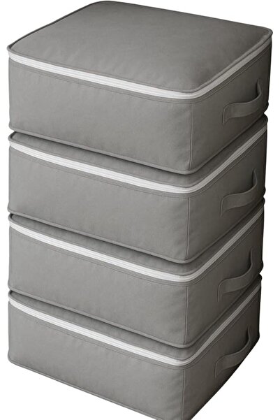 Genel Markalar 4 Adet Çok Amaçlı Giysi Dolap Düzenleyici Hurç- Kazak-Giysi-Pi...