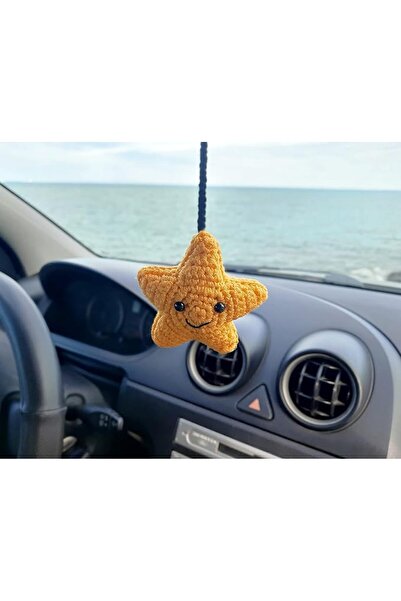 Genel Markalar Yıldız, Oto Dikiz Aynası Süsü, El Yapımı, Hediyelik, Araba İç ...