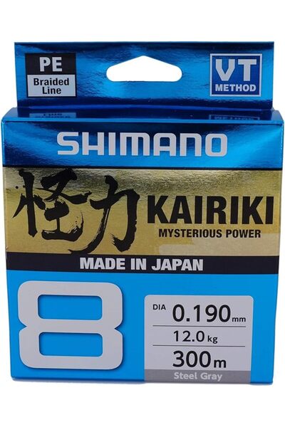Genel Markalar Kairiki 8 Örgü İp Misina 300m Steel Gray 0.19mm / 12.0kg