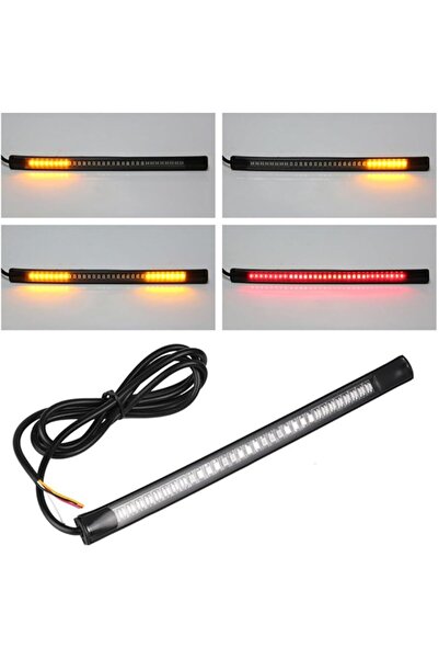 Genel Markalar Plaka Park Ledi Esnek Motorsiklet Sinyal Stop Fren Lambası