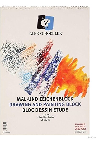 Genel Markalar SCHOELLER A.SPR.RSM.165.35 RESİM DEFTERİ 165 GR. 35x50 ALX-024