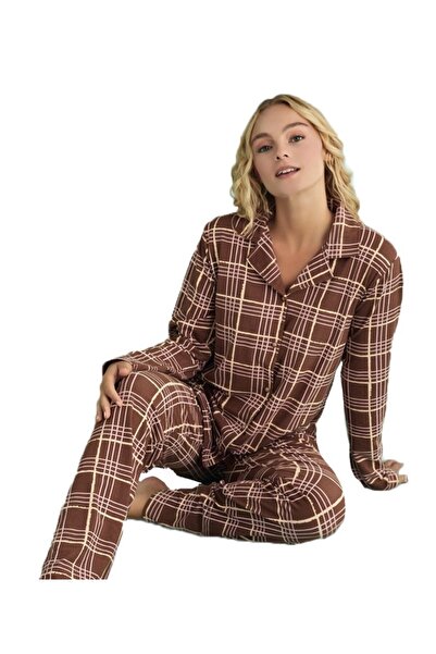 bipamuk Amera Women's Pajama Set Soft Textured and Warm S–Xxl