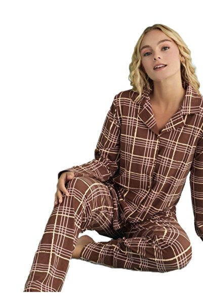 bipamuk Amera Women's Pajama Set Soft Textured and Warm S–Xxl