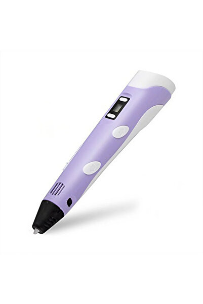 Generic 3D Printing Pen with LCD for Kids & Adults | DIY Art Tool with 3 PLA Filaments & Stencil Guide