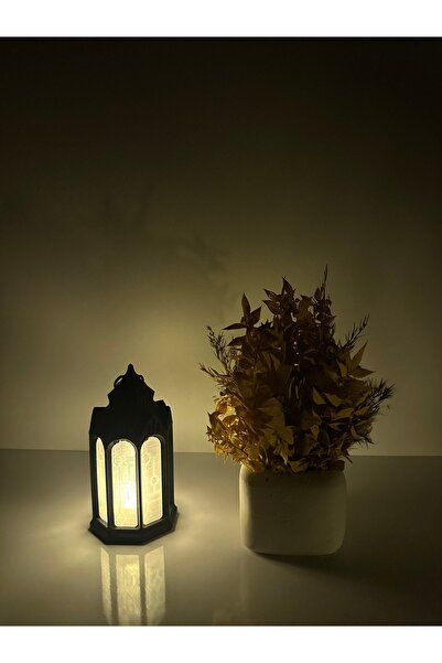 EMC Design Studio Masa Üstü Fener Gece Lambası Led Mumluk
