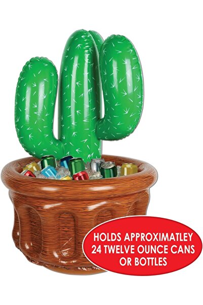 Beistle Inflatable Cooler - Drink Container for Parties (Western Fiesta)