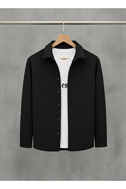 viperkombin Men's Fleece Shirt Regular Winter