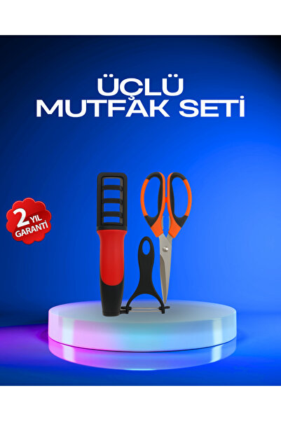 toyigoo Professional Kitchen Scissors Set – Cutting Scissors + Peeler + Sharp...