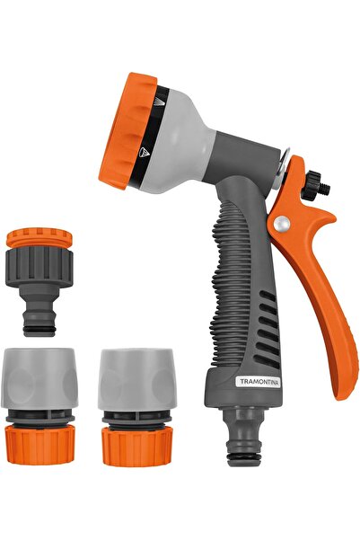 TRAMONTINA 4-Piece Irrigation Kit with Quick Connectors and Water Spray Gun