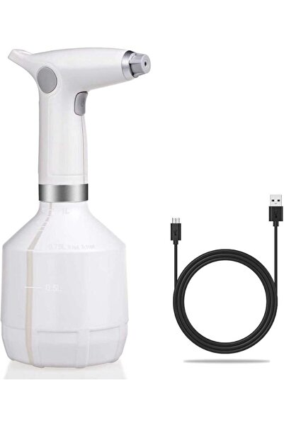 Generic Dorzu Adjustable Automatic Electric Spray Bottle - White