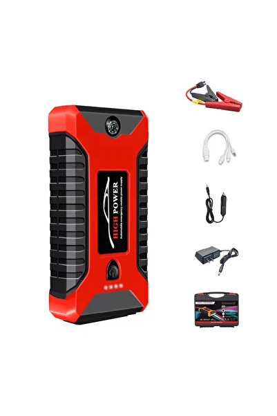 ProDrivers PowerBoost 600A Car Jump Starter – 99,800 mAh, Portable 12V Multifunction USB