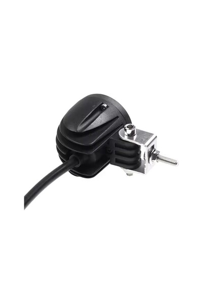 ASTRA LED Su Geçirmez Motosiklet Sis Farı Beyaz Güçlü LED Far Odaklamalı Yuvarlak LED (1 Adet)