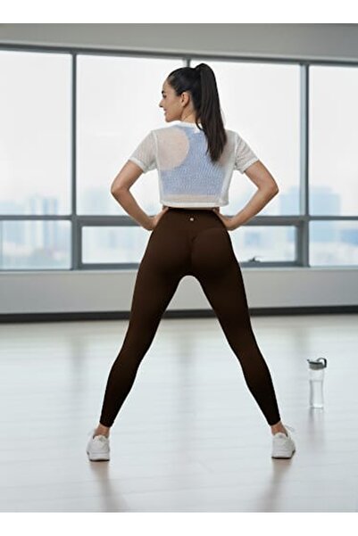 CEDAN Women's High Waisted Yoga Pants Set, Hip Lifting and Figure Flattering Seamless Compression Leggings.