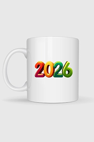 Bahriyeli Collection 2026 New Year Designed Mug Cup