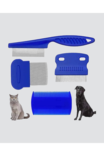 Belle Fusion Bfs 4-Piece Cat Dog Hair Removal Set – Stainless Steel, Ergonomic and Long-Lasting