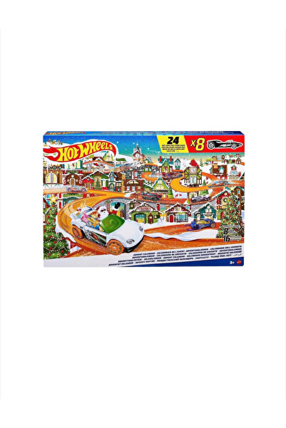 HOT WHEELS Holiday Calendar Advent Calendar with 24 Surprises