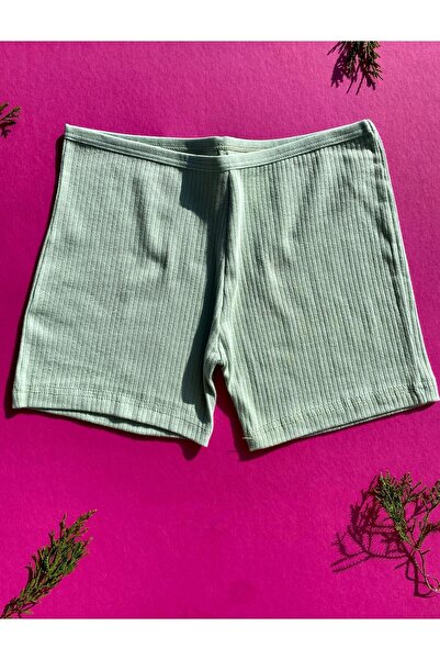 VicTroy Cotton 4-Pack Corded Fabric Ribbed Knit Women's A-Line Shorts – Panties 50V19