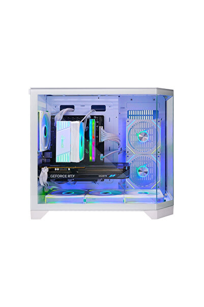 SPEARPC Gaming PC i5-14400F, RTX 5060 8GB, 16GB DDR5, 1TB NVMe, 600W, 6Fan Case , Win 11 Pro