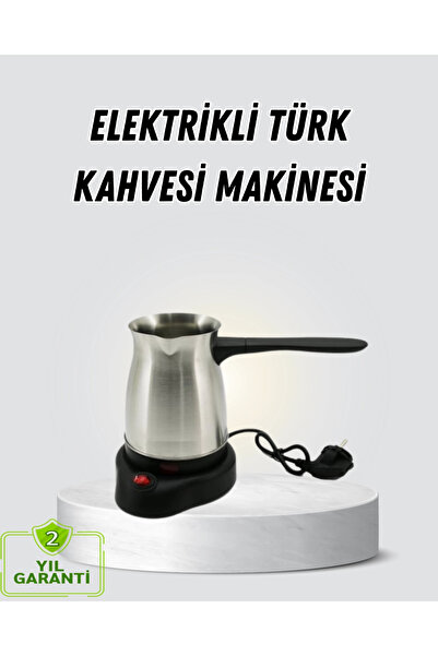 LaraThec 800W Stainless Electric Coffee Pot Hidden Resistance and Ergonomic H...