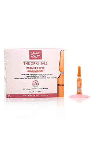 Martiderm Fiole Formula Nº10 SPF 30 cu Colorant 30U
