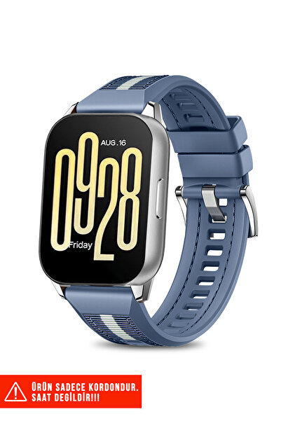 Nezih Case Redmi Watch 5 Active / Redmi Watch 5 Lite Compatible Stitched Launch Strap 22mm