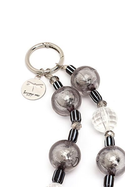 Derimod Women's Silver Beaded Metal Charm 000A2D470514