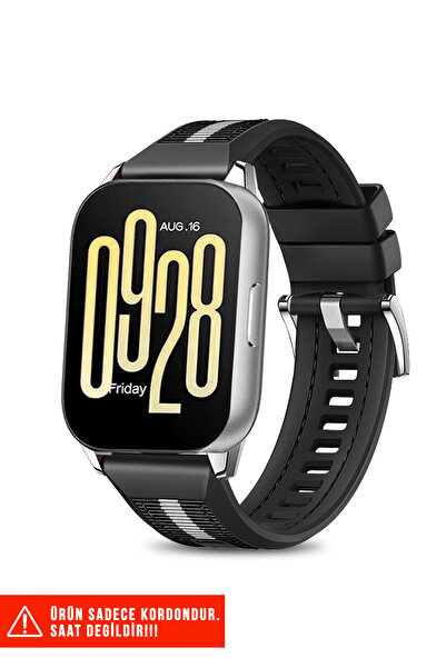 Nezih Case Redmi Watch 5 Active / Redmi Watch 5 Lite Compatible Stitched Launch Strap 22mm