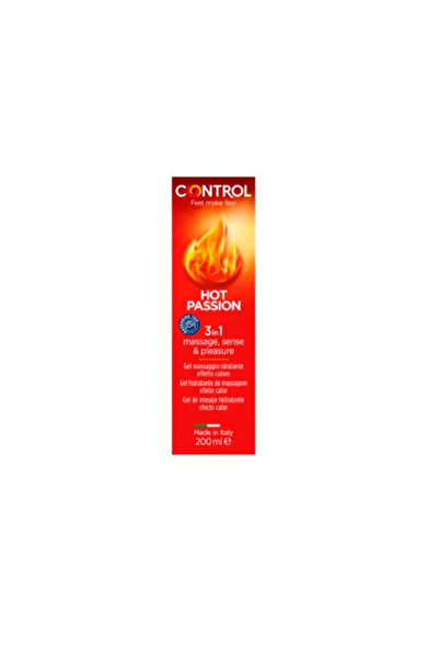 control Gel 3 în 1 Pasiune Fierbinte 200 ml
