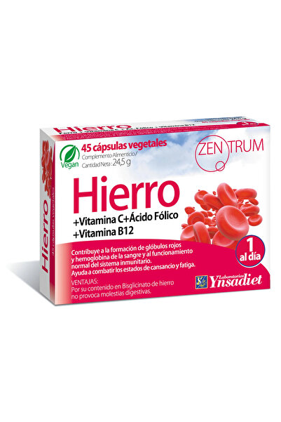 Ynsadiet Zentrum Hierro 45 capsule