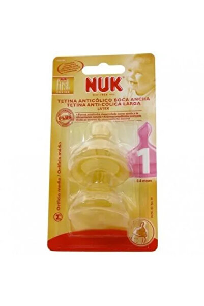 Nuk Tetina Ancha First Choice 1 M Latex 2 Unidades