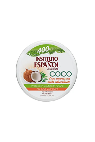 Instituto Español Cremă de corp cu nucă de cocos super hidratantă 400ml