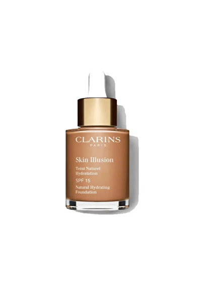 Clarins Skin Illusion Hydrating Foundation Spf15 113 Chestnut 30ml