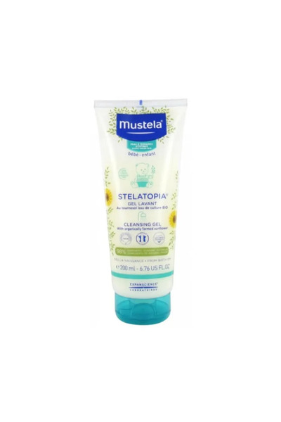 Mustela Stelatopia Cleansing Gel 200ml