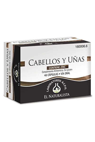 El Natural Cabello y Uñas El Naturalista 48 Caps