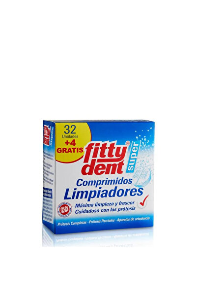 PHB Soluții de curățare supercomprimate Fittydent, 32 de unități