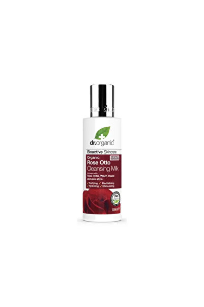 Dr. Organic Lapte demachiant Rose Otto 150ml