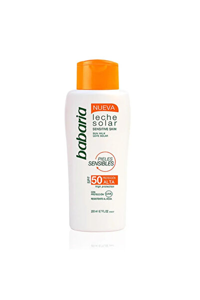 Babaria Spray de protecție solară pentru piele sensibilă SPF50 200 ml