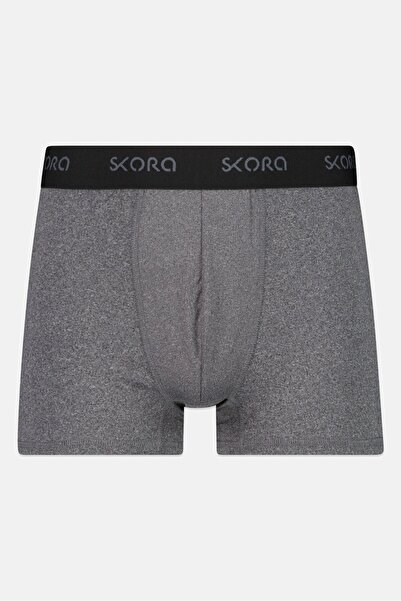 Skora Men 5 Pcs 4 Inseam Brand Logo Boxer Trunks, Multicolor