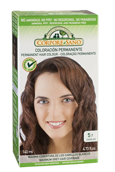 Corpore Tintă 5,7 Ciocolată 140ml Bio