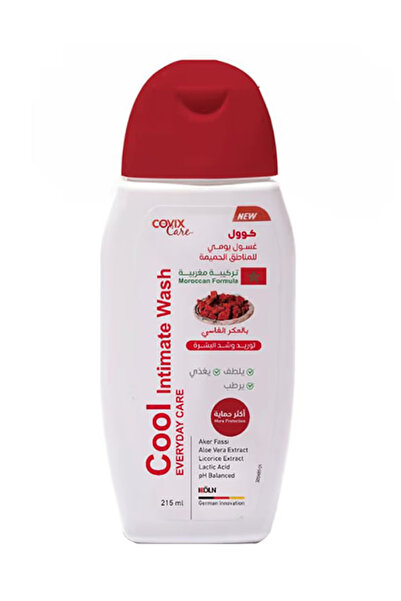 COVIX CARE غسول كوفيكس كير كول للمناطق الحساسة للعناية اليومية بخلاصة نبات العكر الفاسي - 215 مل