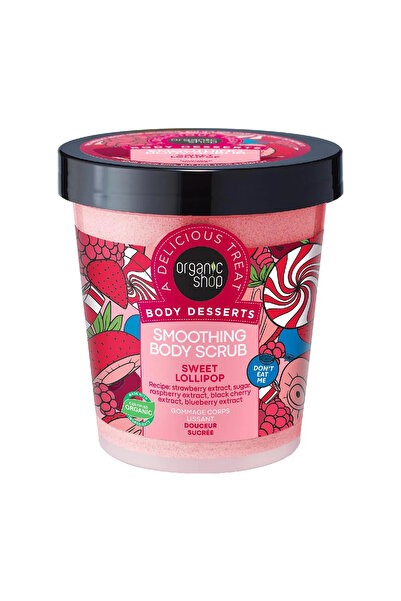 organic shop Exfoliant corporal netezitor Sweet Lollipop 450ml