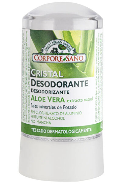 Corpore Desod Mineral Aloe 60g Potassium Alum y Aloe Ve