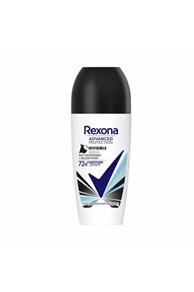 Rexona Deodorant Roll On Advanced Protection Invisible Aqua 72h 50ml