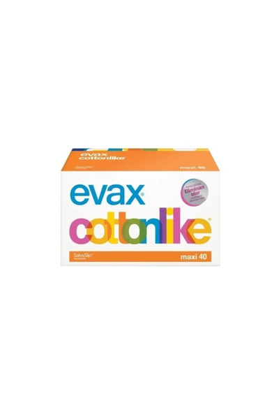 Evax Absorbante maxi din bumbac, 40 de unități