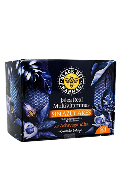 Black Bee Royal Jelly Multivitamins 20 Vials 10ml