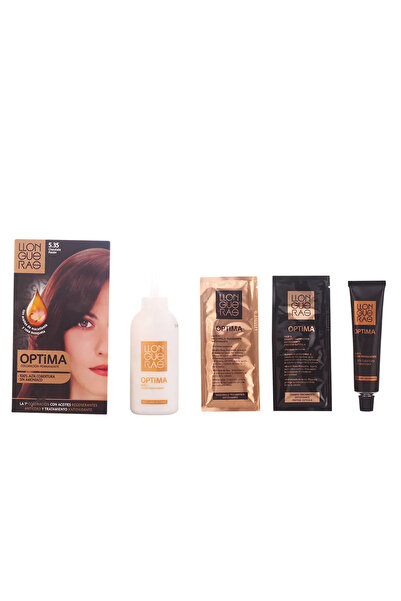Llongueras Vopsea de păr permanentă Optima fără amoniac 5.35 Chocolate Passion
