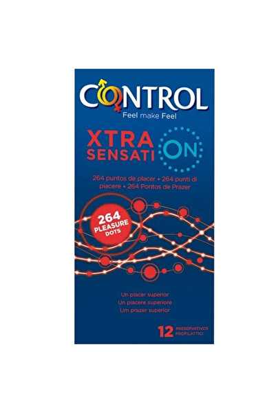 control Condoms Xtra Sensation 12 pieces
