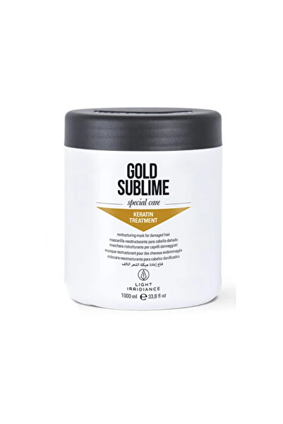 Light Irridiance Mască de tratament cu keratină Gold Sublime 1000ml
