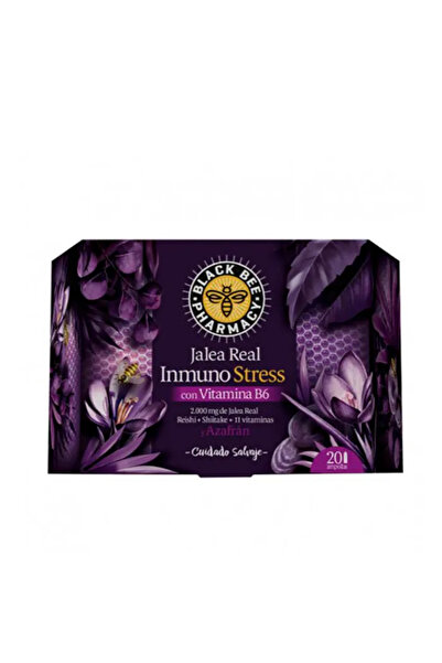 Black Bee Royal Jelly Immuno Stress 20 Vials