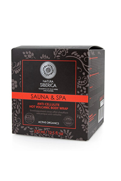 Natura Siberica Împachetare corporală Sauna y Spa Anti-Celulită Vulcanică Cal...